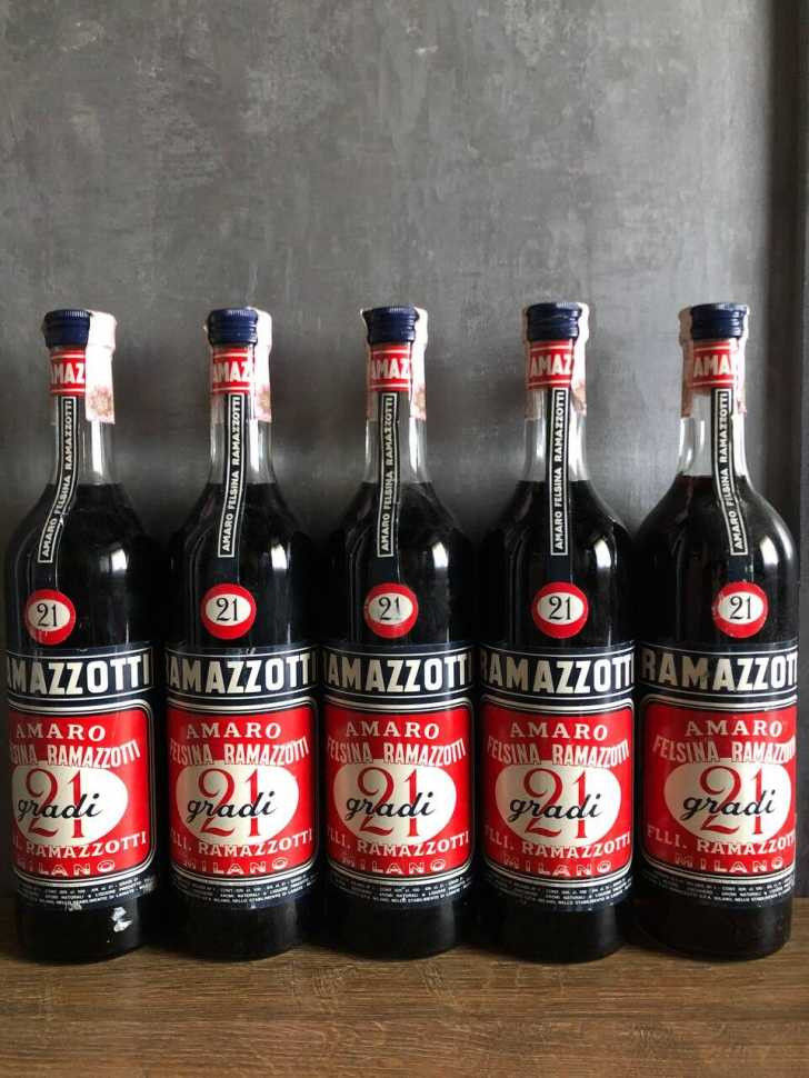 Ликер "Amaro Felsina Ramazzotti 18" 1L 70-е года.