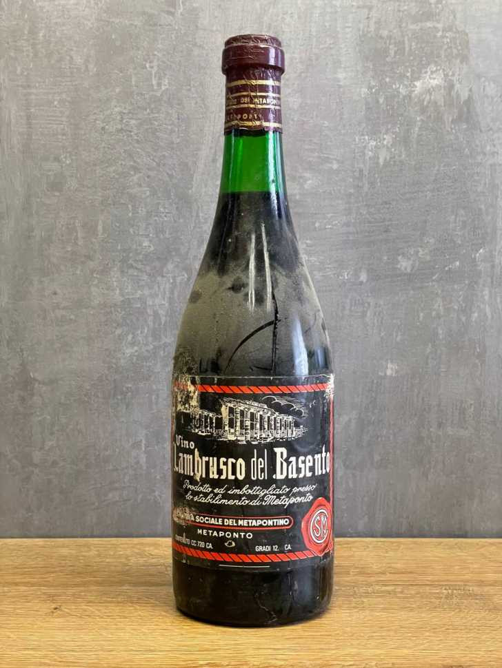 Вино Lambrusco del Basento