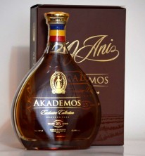 Коньяк "Академос" 25 лет, Яловень. 0,7 л.