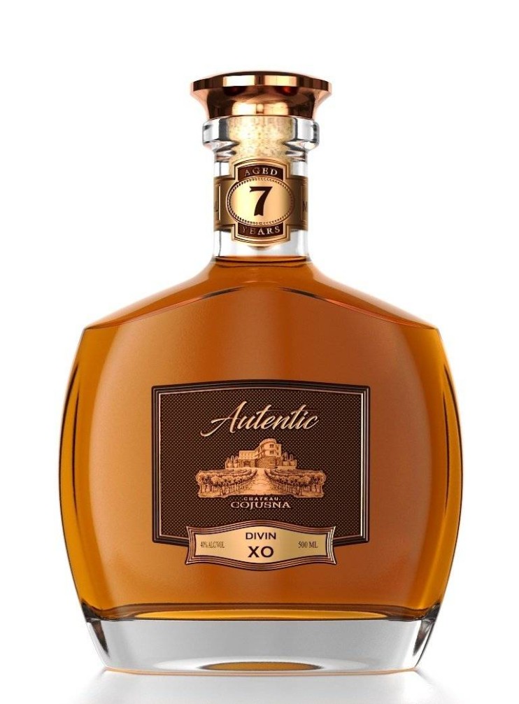 Коньяк «Autentic» XO 7 лет, Chateau Cojusna. 0,5 л.