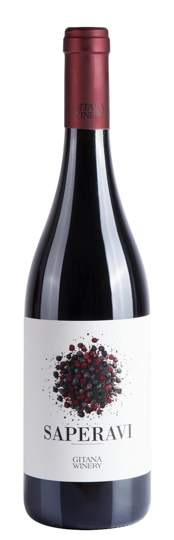 Вино "Saperavi" 2022 Gitana Winery. 0,75 л.