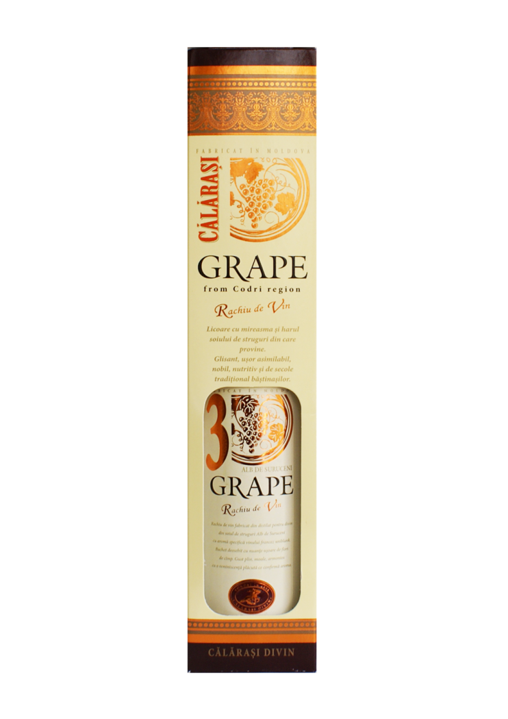 Граппа "3 Белый Сурученский" Калараш. 0,5 л.