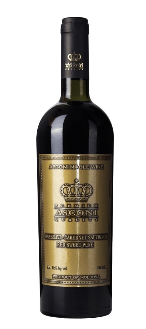 Вино «Noble wine» 2017 Saperavi - Cabernet Sauvignon, Asconi. 0,75 л.