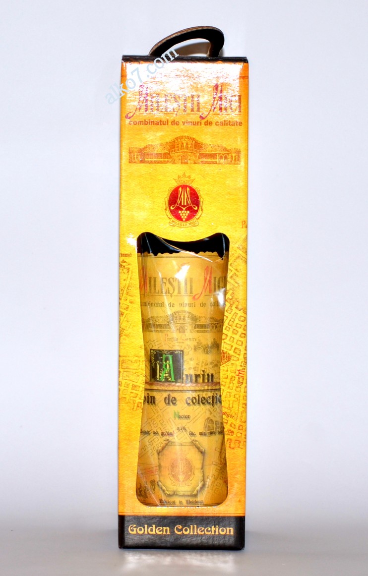 Вино «Ауриу» Милештий Мичь, 1986 года урожая.