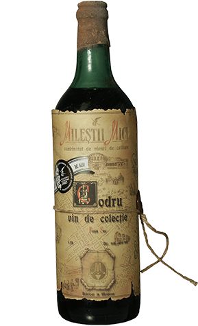 Вино «Кодру» Милештий Мичь, 1987 года урожая.