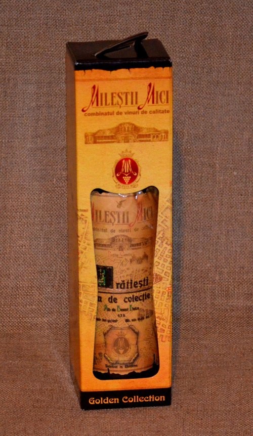 Вино «Гратиешты» Милештий Мичь, 1986 года урожая.