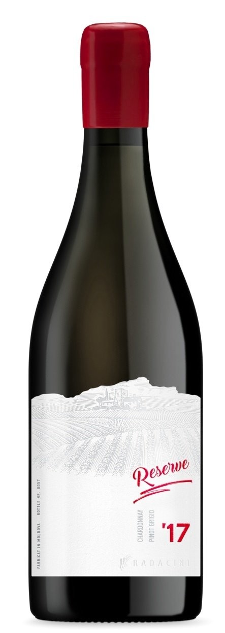 Вино "Reserve '22" белое, Radacini. 0,75 л.