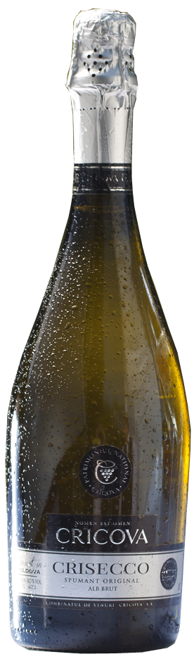 Шампанское "Crisecco" белое брют, Крикова.