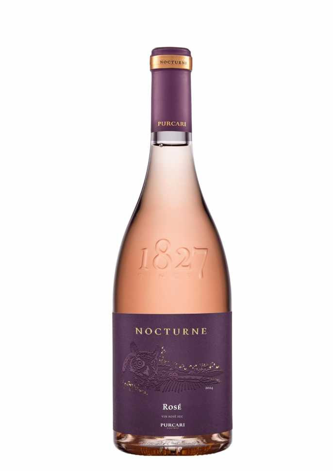 Вино «Nocturne» Rose 2024 Purcari. 0,75