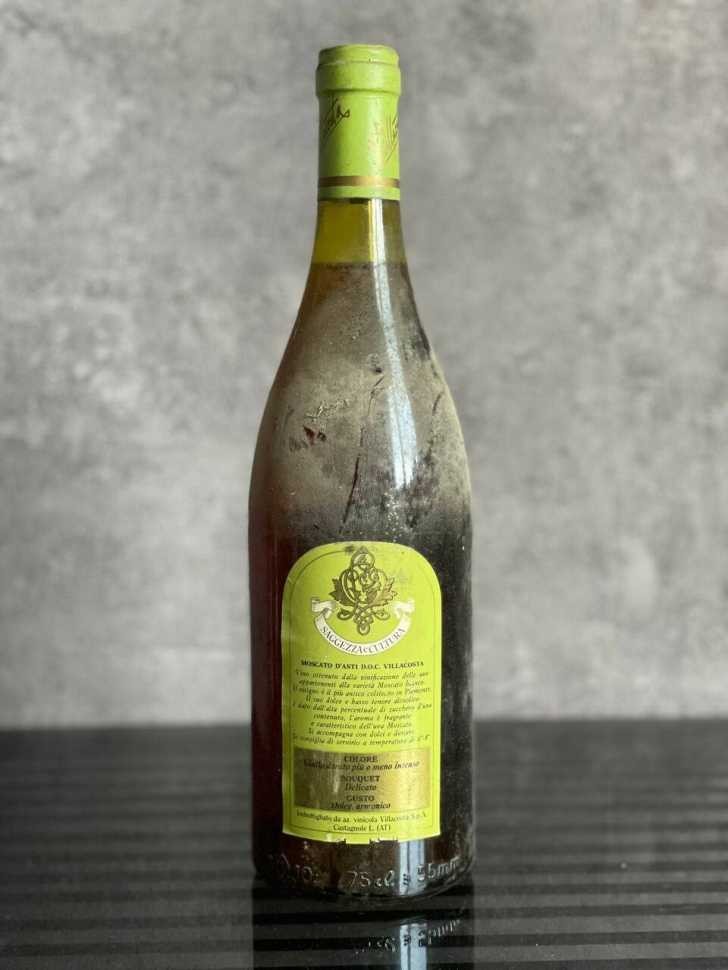 Вино "Moscato d'Asti Villacosta" 1983 года урожая