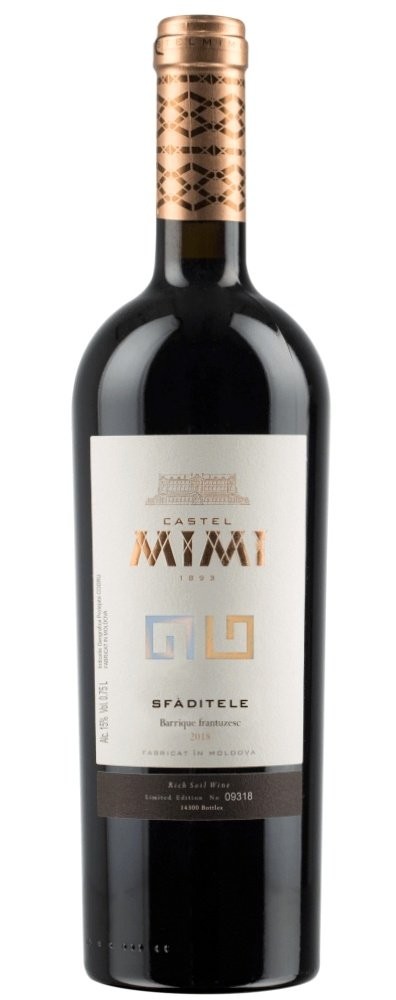 Вино "Сфэдителе" 2023 Фетяска нягрэ - Рара нягрэ, Мими. 0,75 л.