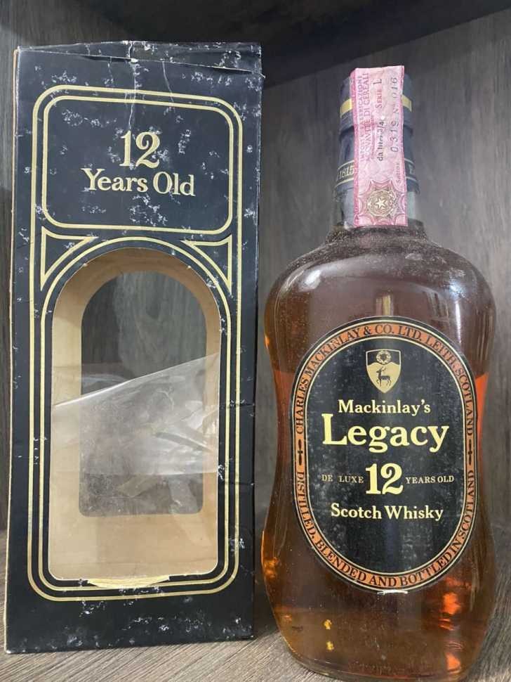 Виски MACKINLAY'S LEGACY 12 лет 70-е