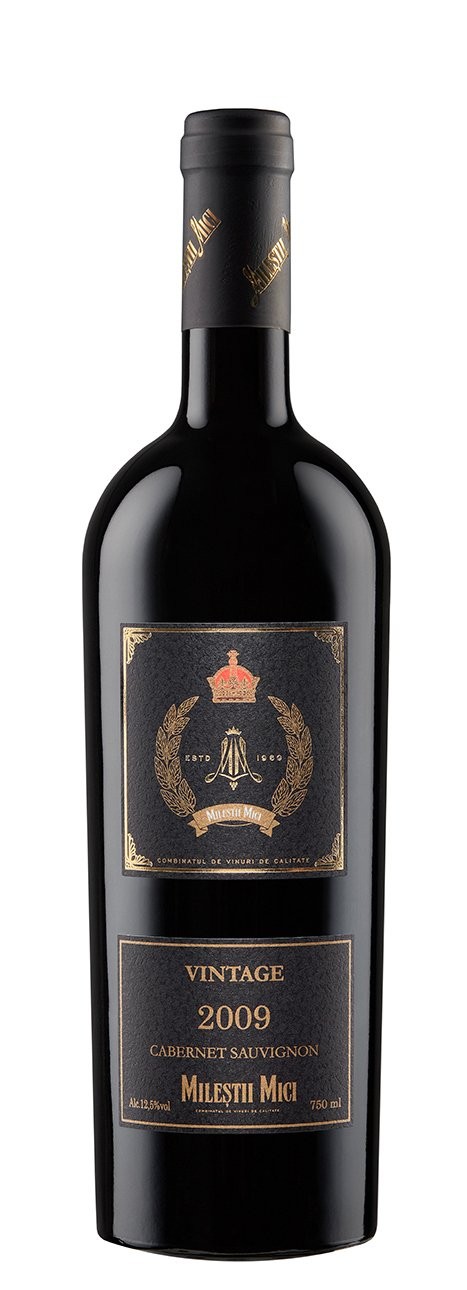 Вино "Каберне-совиньон" Винтаж 2009 Милештий Мичь. 0,75 л.