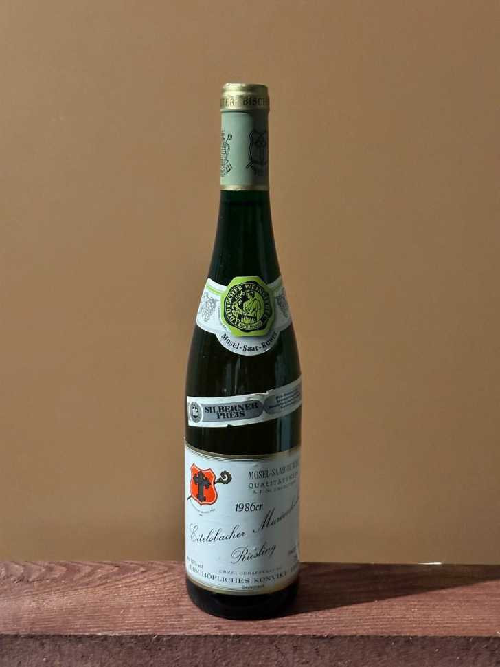 Вино Edelsbacher Marienholz Riesling 1986 года. 0,7 л