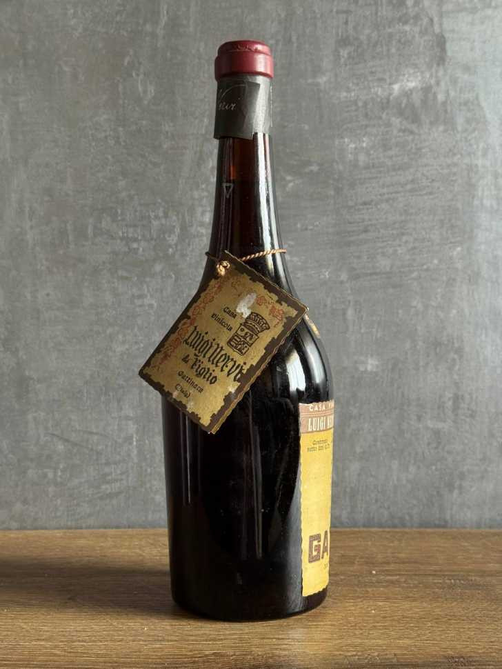 Вино Luigi Nervi & Figlio Gattinara 1965 года.