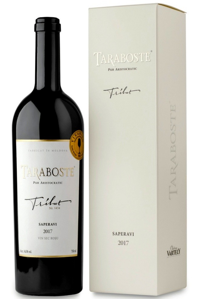 Вино «Tribut» Saperavi 2018 Taraboste, Chateau Vartely. 0,75