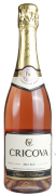 Шампанское "Крикова" брют розовое.