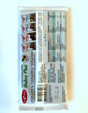 Шоколад "Дулче Плай" с лесным орехом, 90 г.