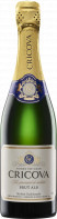 Шампанское "Крикова" брют белое.