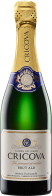 Шампанское "Крикова" брют белое.