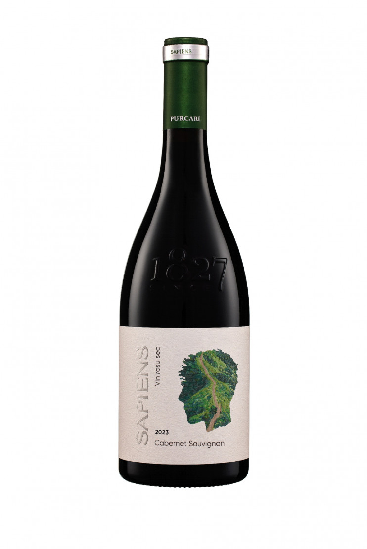 Вино "Сапиенс" 2023 Каберне-совиньон, Пуркарь. 0,75 л.