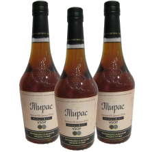 Коньяк КВИНТ "Тирас" 6 лет. Конус 0,5 л.